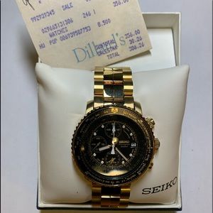 Gold Seiko Dress Watch